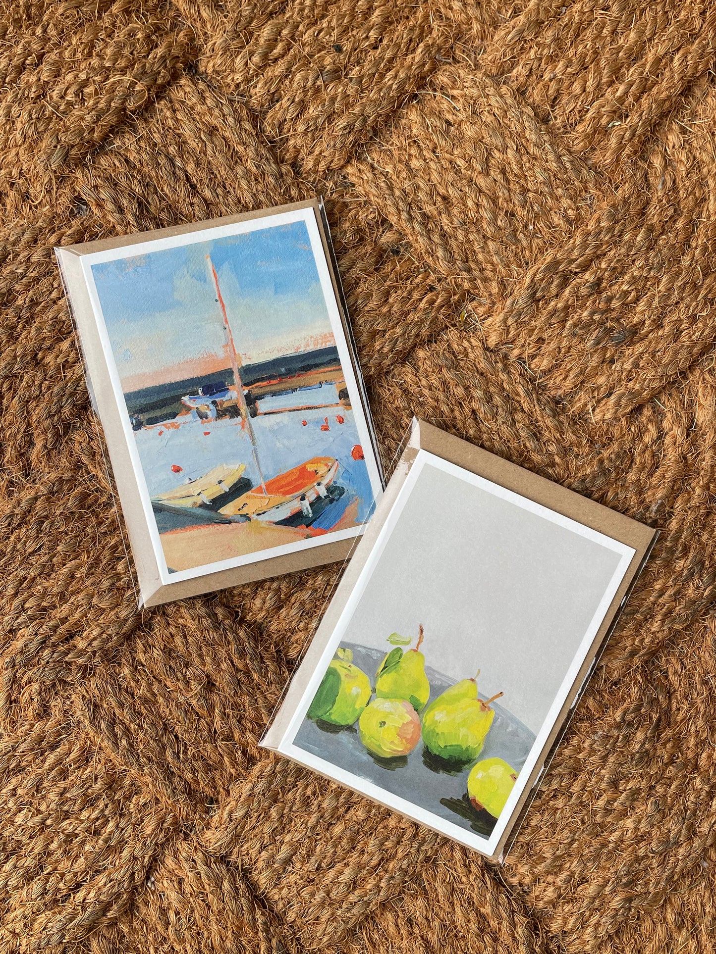 Arild Harbour Boats Print