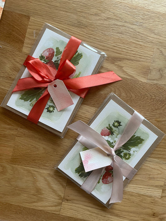 Strawberry Card A6 Gift Set